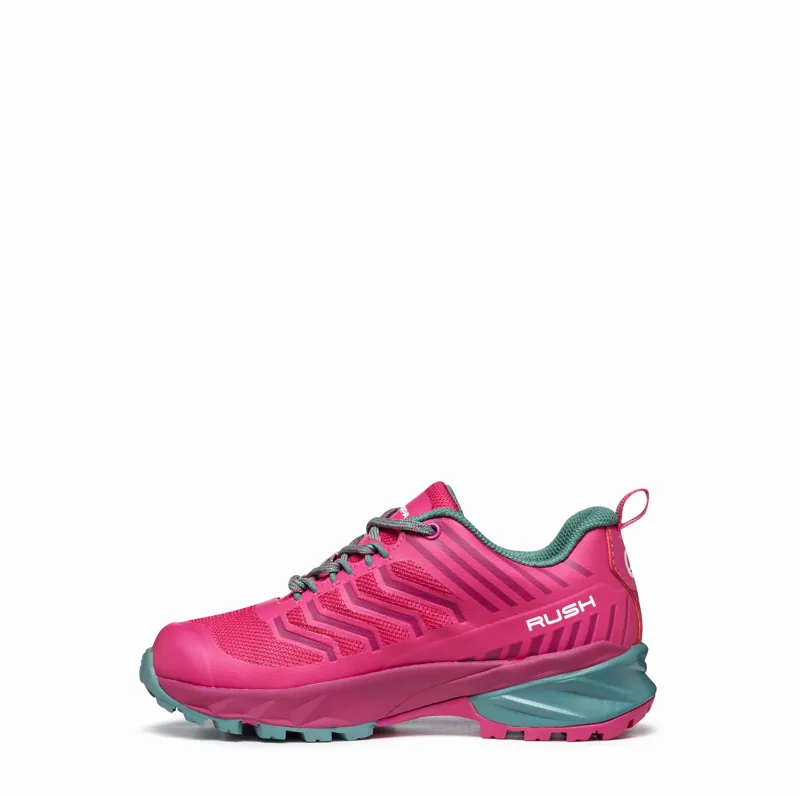 Scarpa Rush Kids GTX Shoes - Fuxia-Lagoon-2